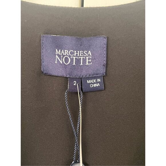 Marchesa Notte Emera wrap dress sz 2 NWT - Picture 5 of 5